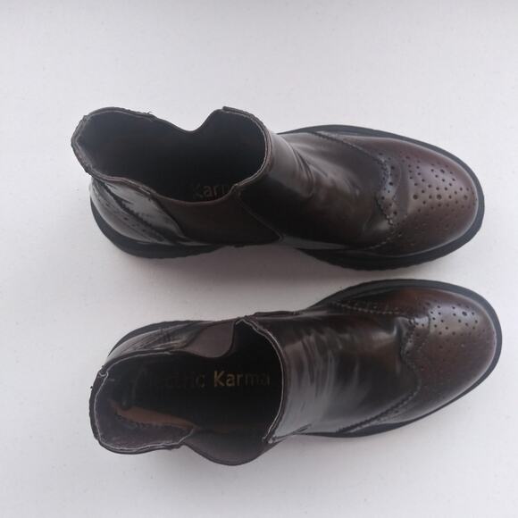 Electric Karma Brown London Boot Size  6 - Picture 8 of 14